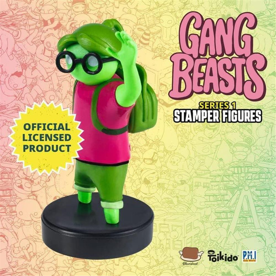 Gang Beasts Stamper Figures 5pk Video Game Character Mini Stamp PMI International