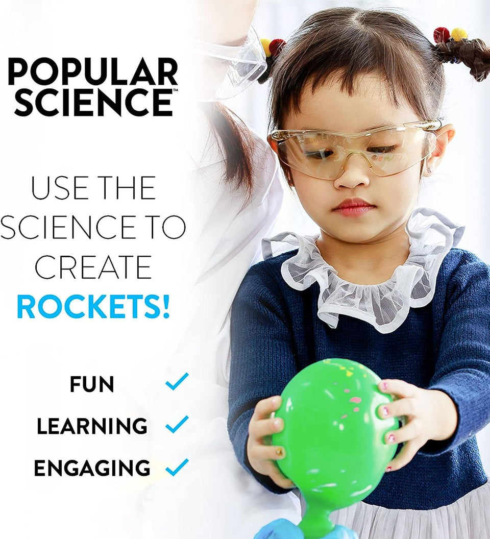 Popular Science Rocket Kit STEM Educational Experiments Activity WOW! Stuff