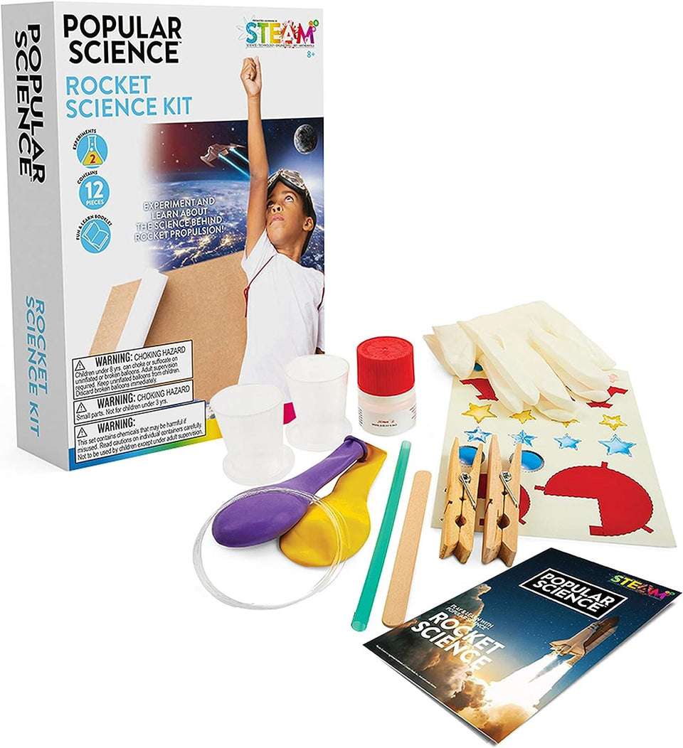 Propette Science Kit Popular Science Rocket Kit STEM Educational Experiments Activity WOW ...