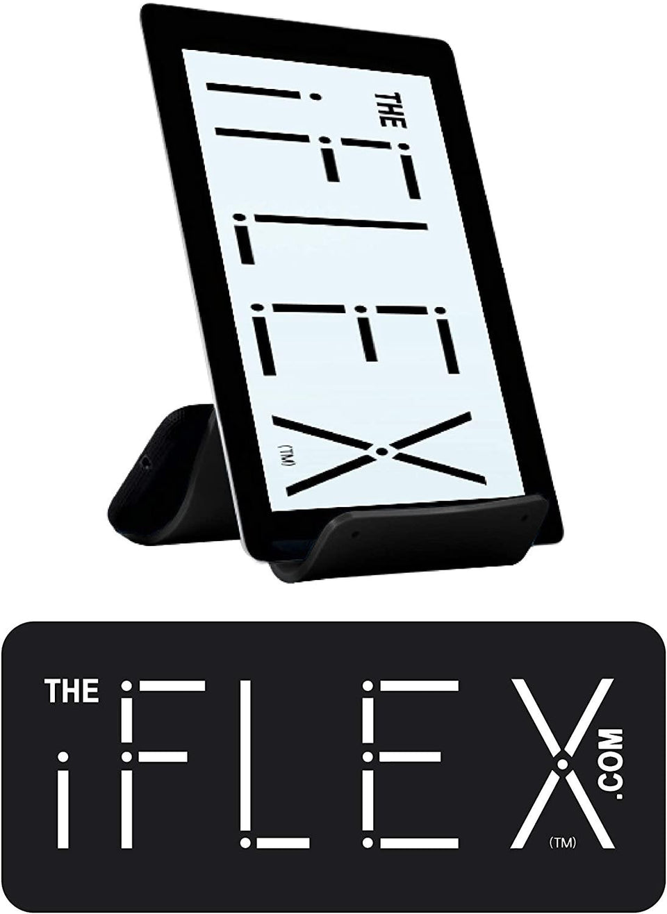 iFLEX Cell Phone Tablet Stand Original Black Non-Slip Grip Waterproof Universal Hands-Free