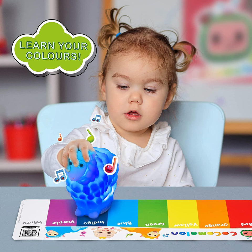 CoComelon Color Learning Musical Sheep Night Light Nursery Rhyme Interactive WOW! Stuff