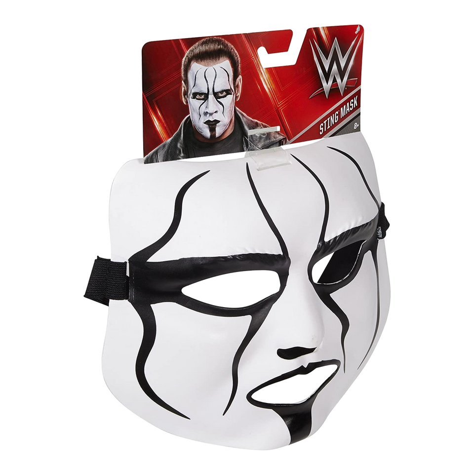 WWE Sting Mask Authentic Wrestling Iconic Superstar