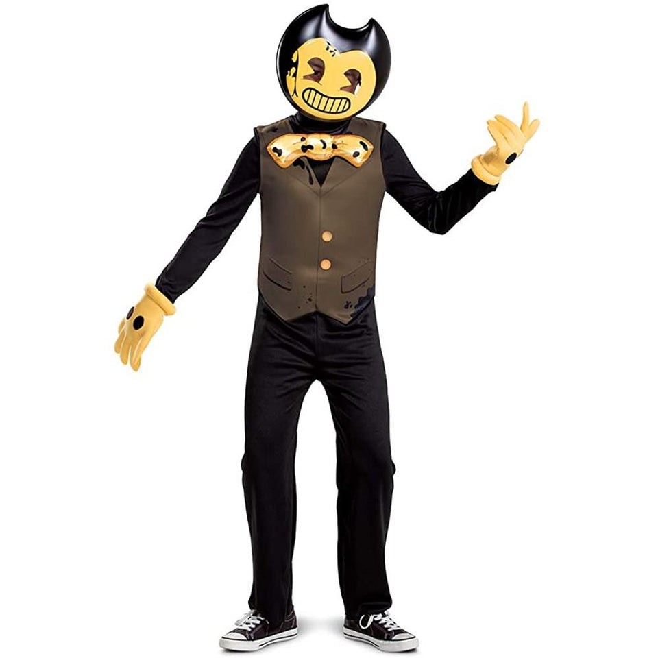 Bendy and The Dark Revival Classic size XL 14/16 Boys Costume Game Character Disguise