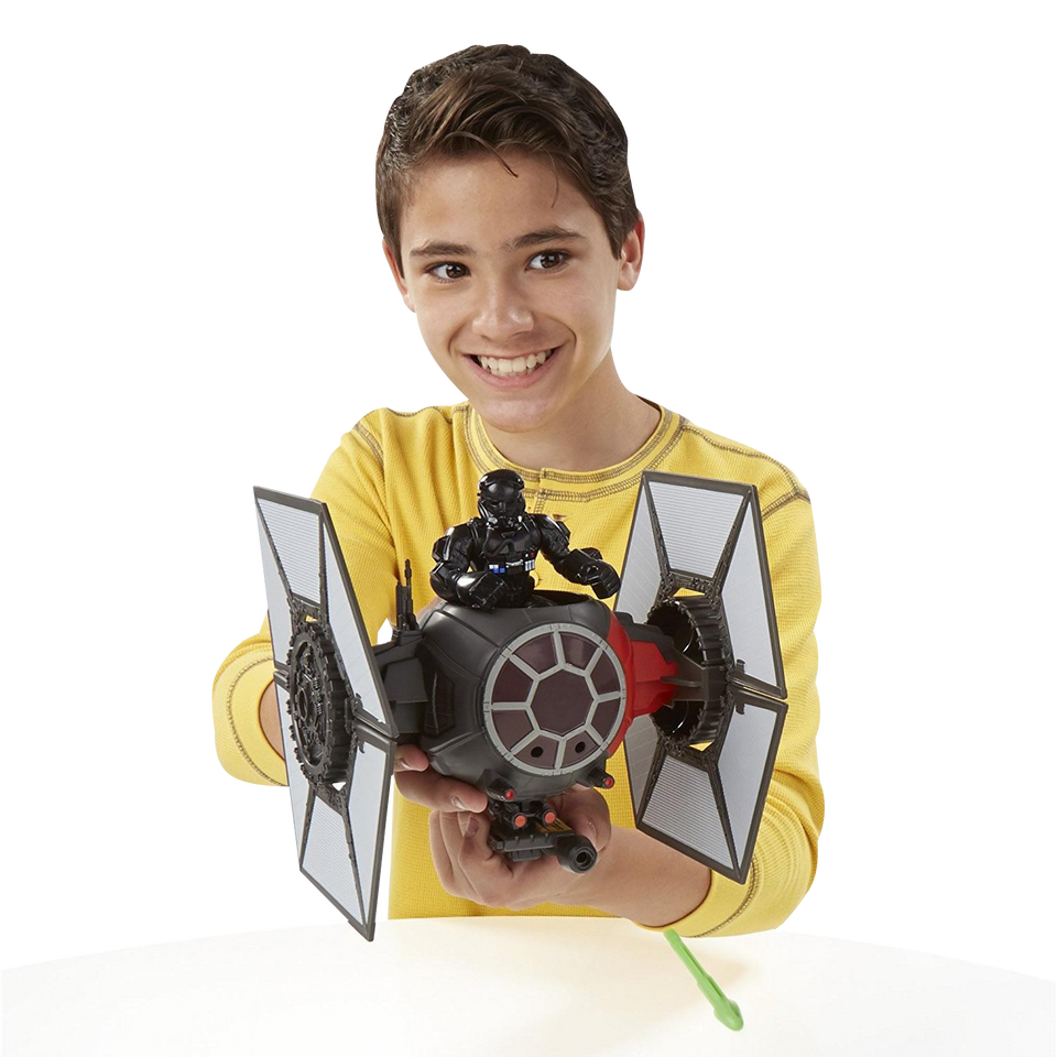 Star Wars Hero Mashers Episode VII Tie Fighter with Pilot Action Figure