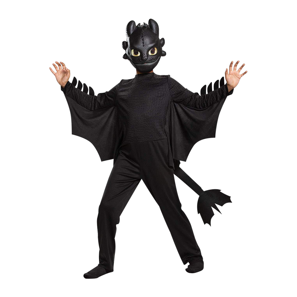 How to Train Your Dragon Toothless Classic Kids Costume - X-Small (3T/4T)