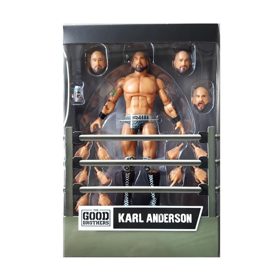 Good Brothers Karl Anderson Impact! Wrestling Beerski Tag Champion Figure Super7