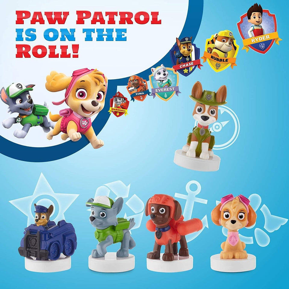 Paw Patrol Characters Stampers 5pk Chase Cruiser Truck Rocky Tracker Figures PMI International