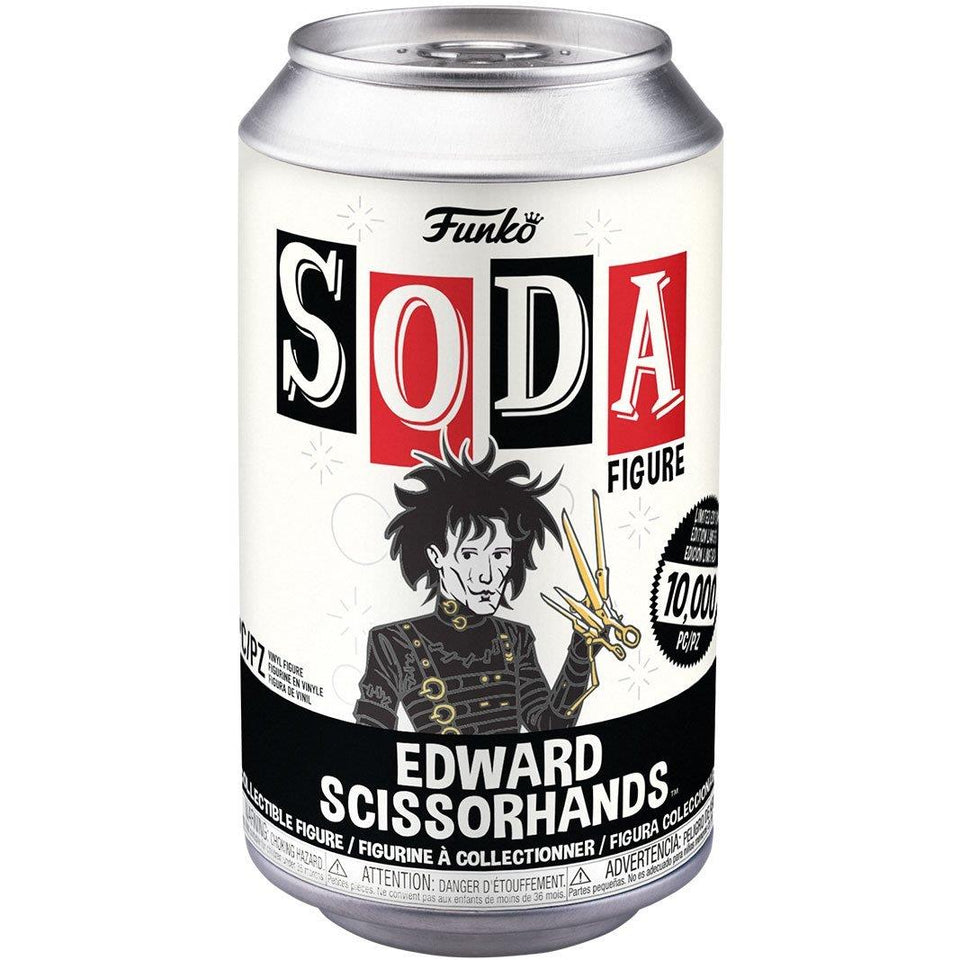 Funko Edward Scissorhands Johnny Depp Soda Limited Burton Movie Figure