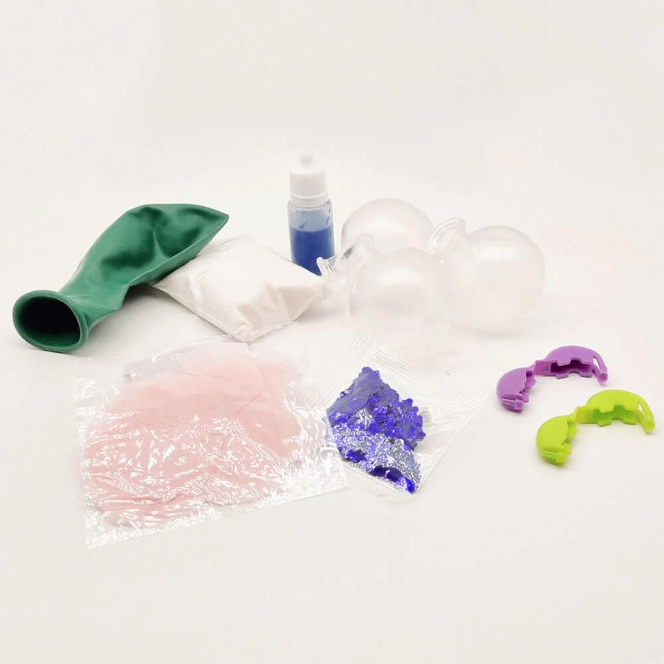 Doctor Squish Squishy Maker Refill 6-Pack Kids Sparkle Slime Party Crafts Mighty Mojo
