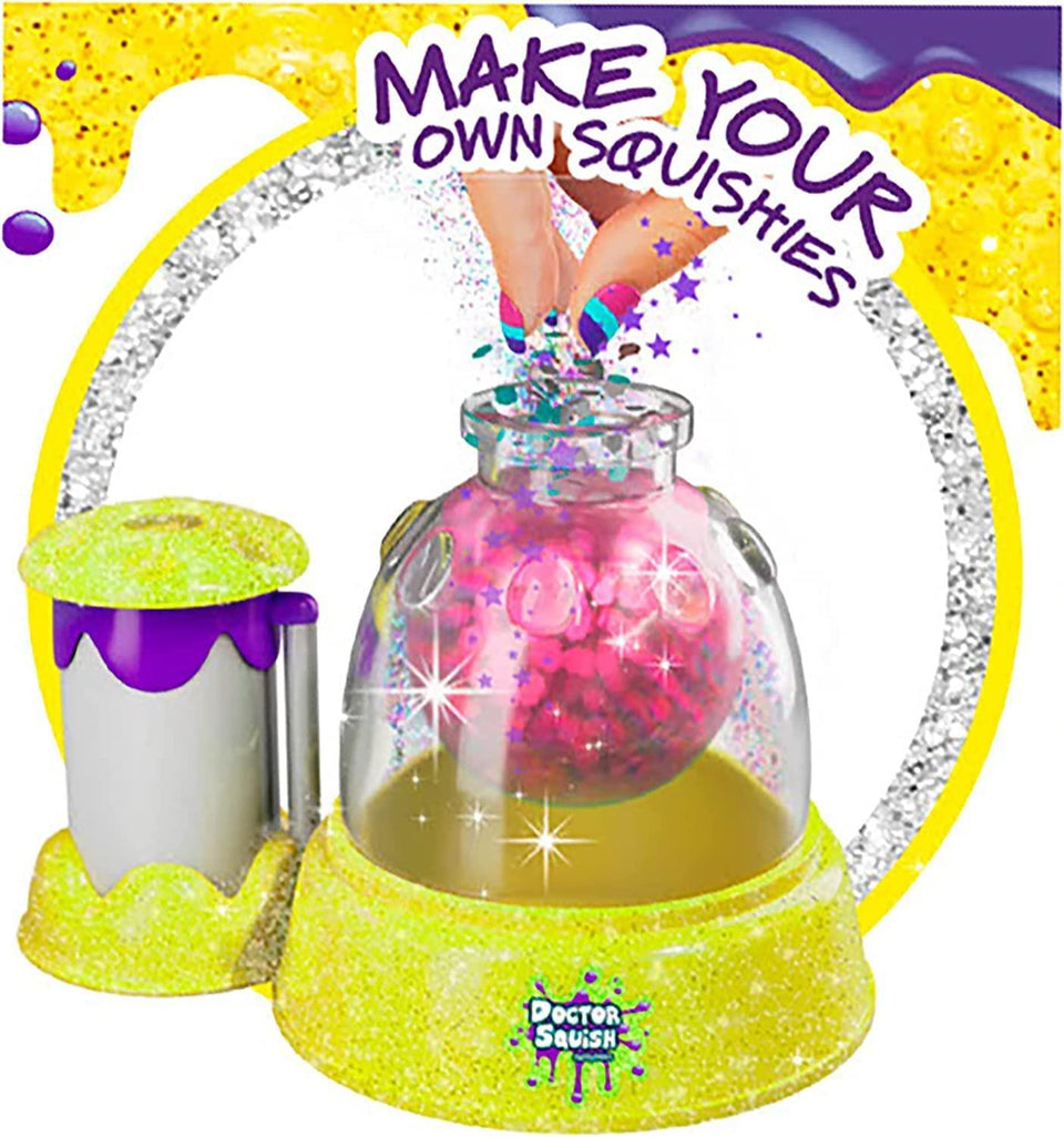 Doctor Squish Squishy Maker Refill 6-Pack Kids Sparkle Slime Party Crafts Mighty Mojo