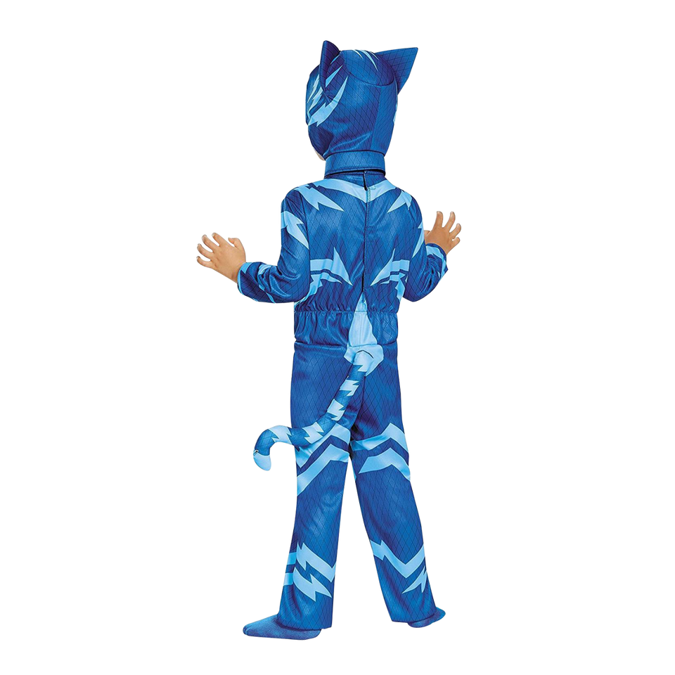 PJ Masks Catboy size M 3T/4T Kids Costume Tail Headpiece Outfit Disguise