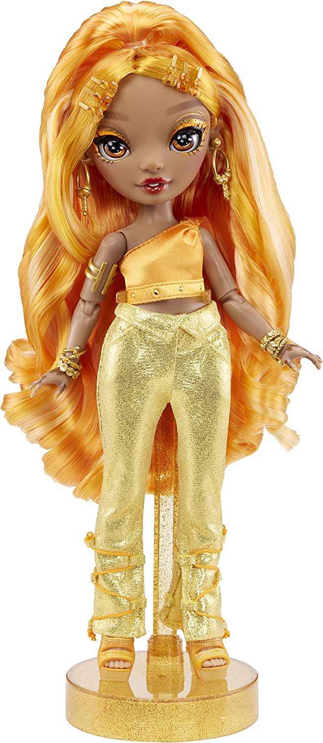 Rainbow High Meena Fleur Saffron Gold Fashion Doll CORE S4 MGA Entertainment