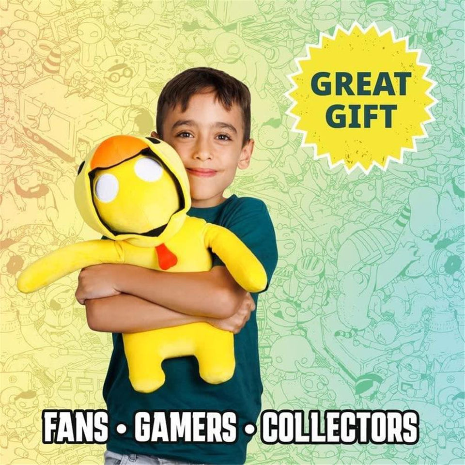 Gang Beasts Plush Yellow Chicken Costume 16" Gamer Character Soft Doll Figure PMI International