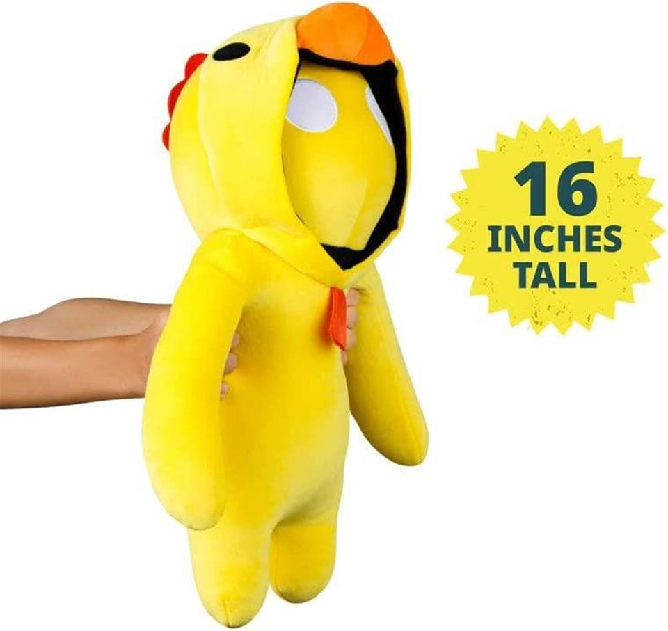 Gang Beasts Plush Yellow Chicken Costume 16" Gamer Character Soft Doll Figure PMI International