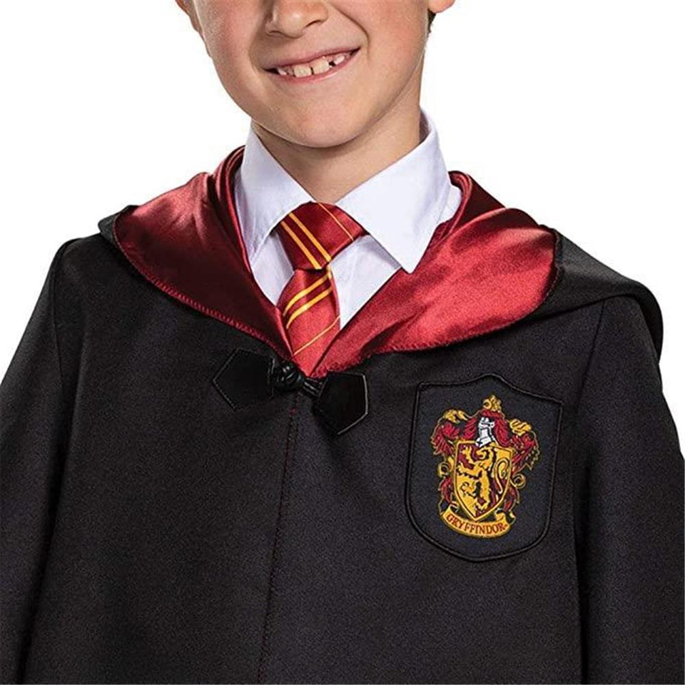 Harry Potter Gryffindor Robe Deluxe Kids size XL 14-16 Cloak Costume Unisex Disguise