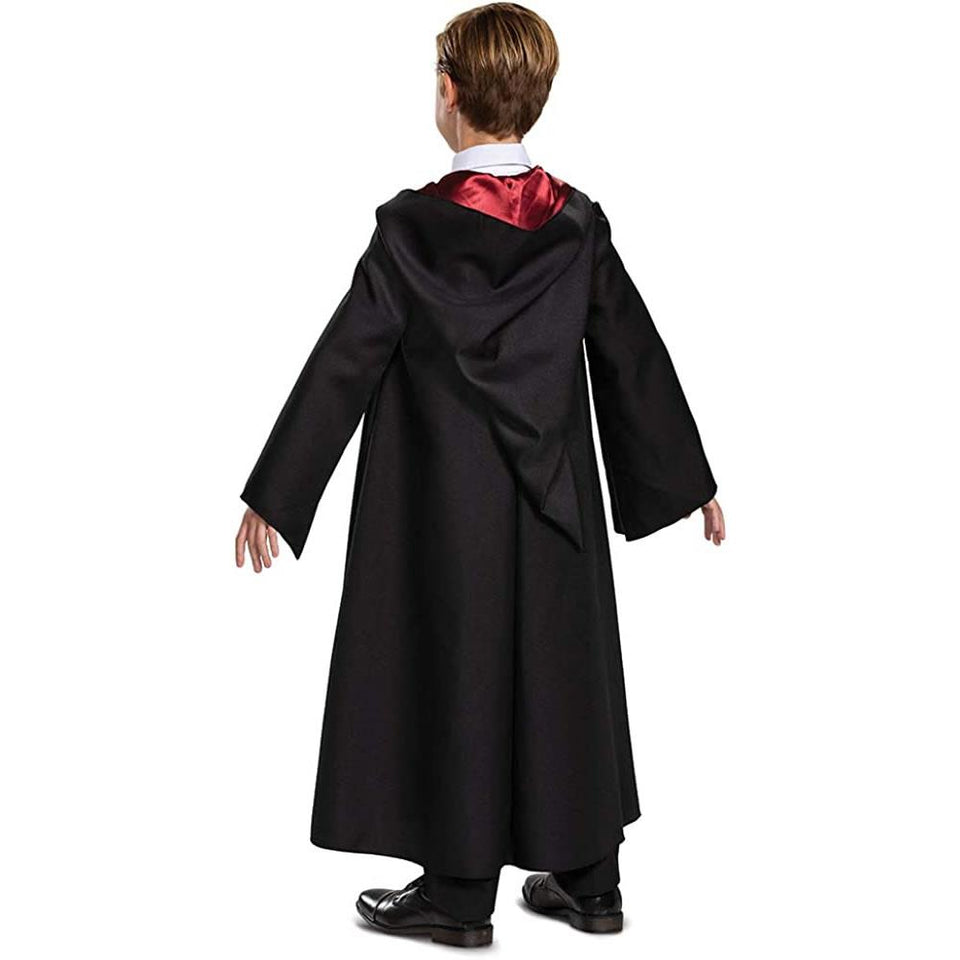 Harry Potter Gryffindor Robe Deluxe Kids size XL 14-16 Cloak Costume Unisex Disguise