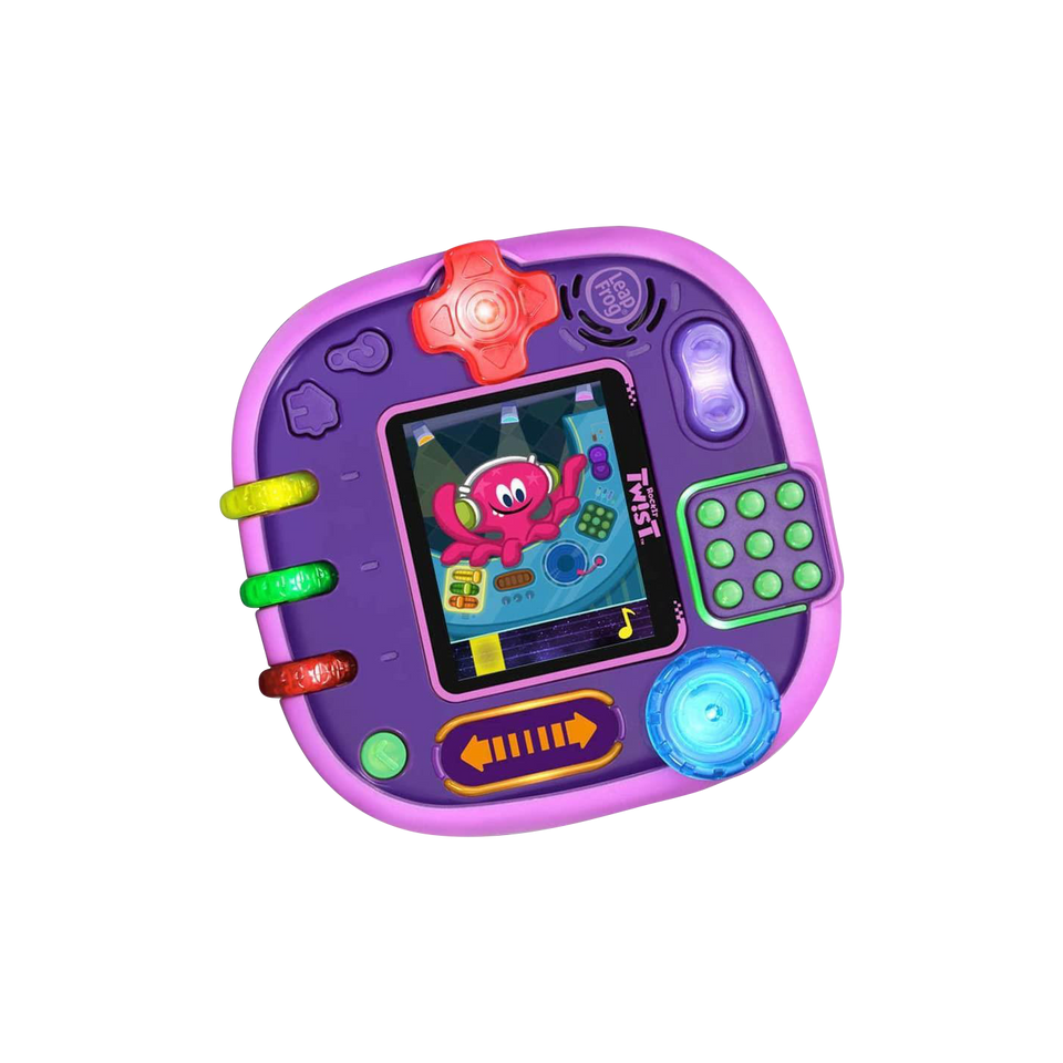 LeapFrog RockIt Twist Game System Purple Handheld Learning Interactive