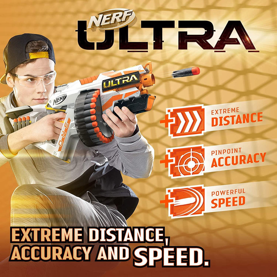 NERF Ultra One Motorized Blaster Farthest Flying Darts Ever Hasbro