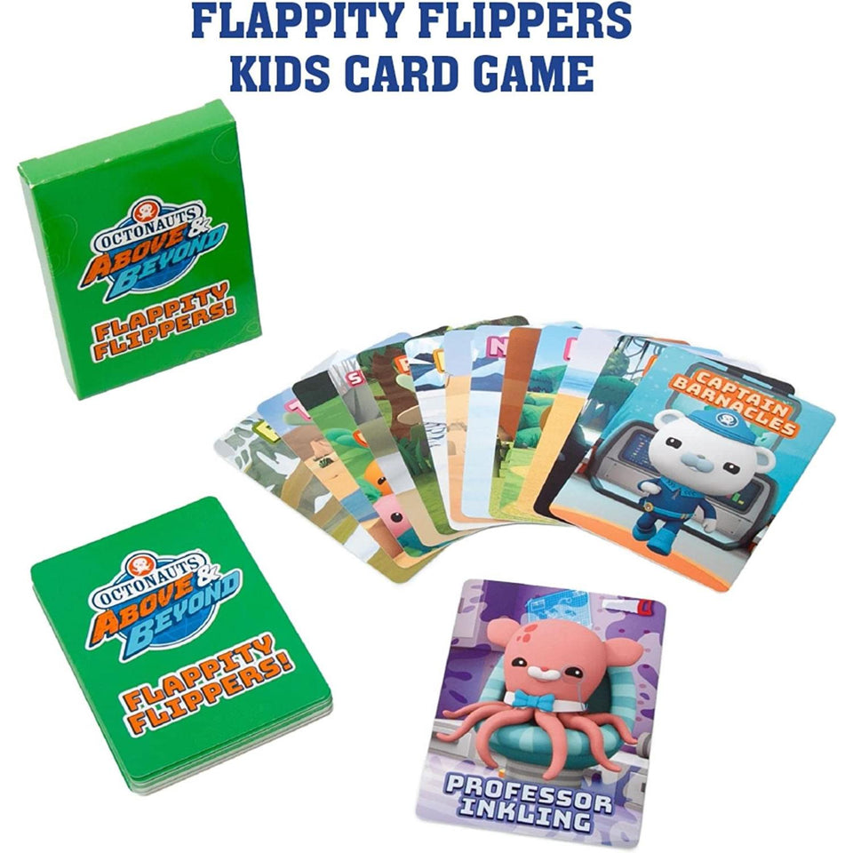 Octonauts Kids Classic Card Game 3 pack Memory Go Fish Old Maid Bundle Mighty Mojo