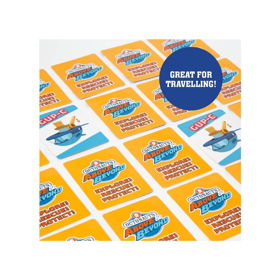 Octonauts Kids Classic Card Game 3 pack Memory Go Fish Old Maid Bundle Mighty Mojo