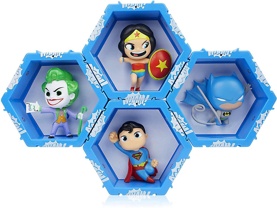 WOW Pods DC Universe Superman Swipe Light-Up Connect Figure Superhero Collectible Figure
