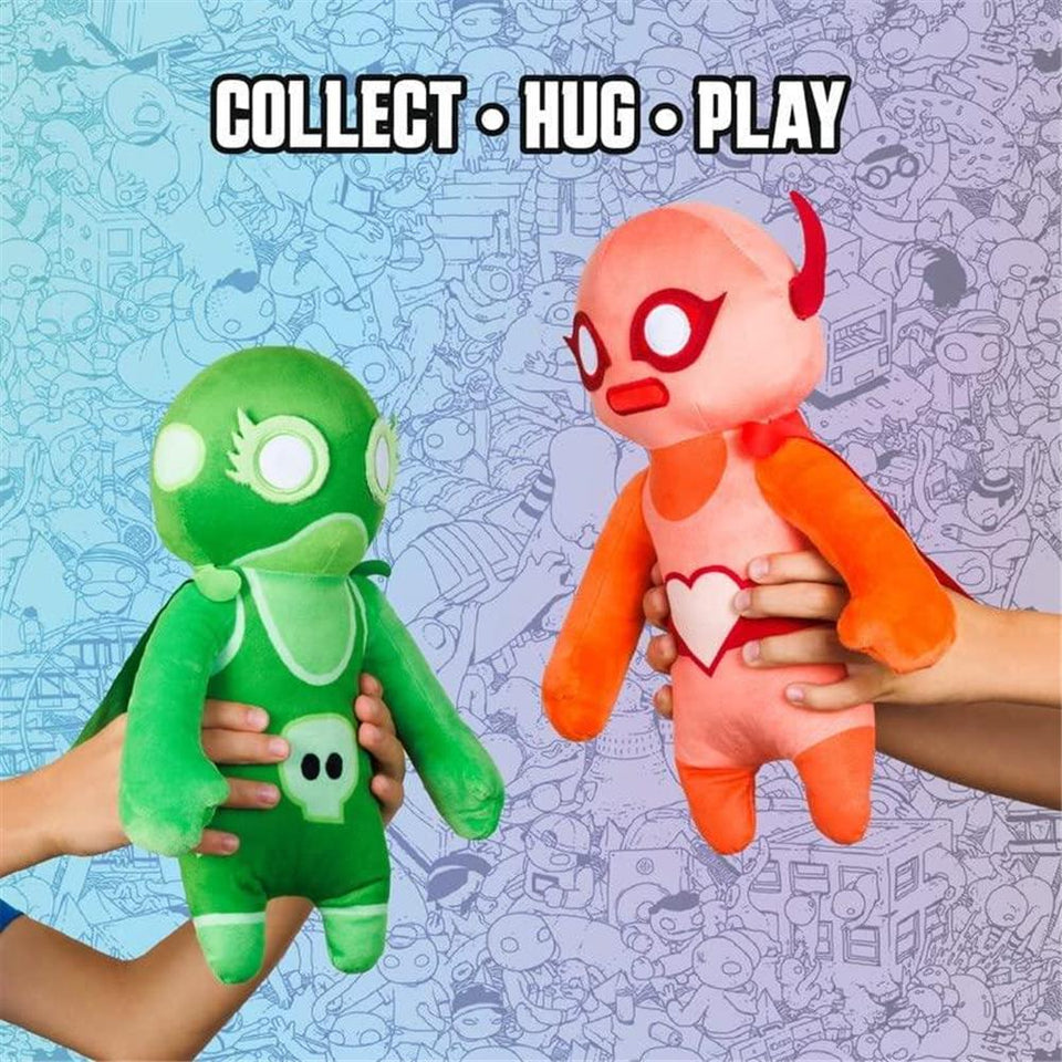 Gang Beasts Green Wrestler Plush 12" Video Game Character Doll Figure PMI International