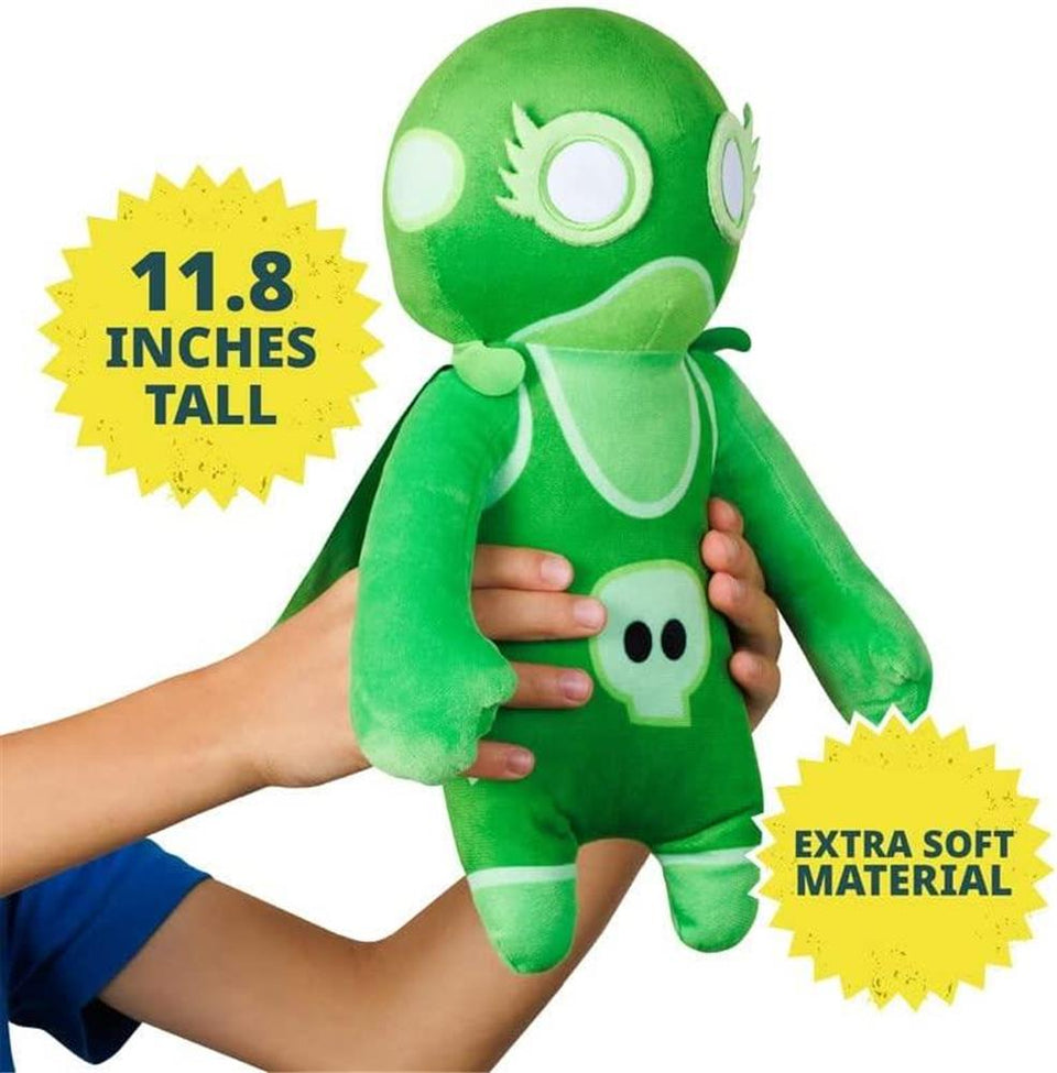 Gang Beasts Green Wrestler Plush 12" Video Game Character Doll Figure PMI International