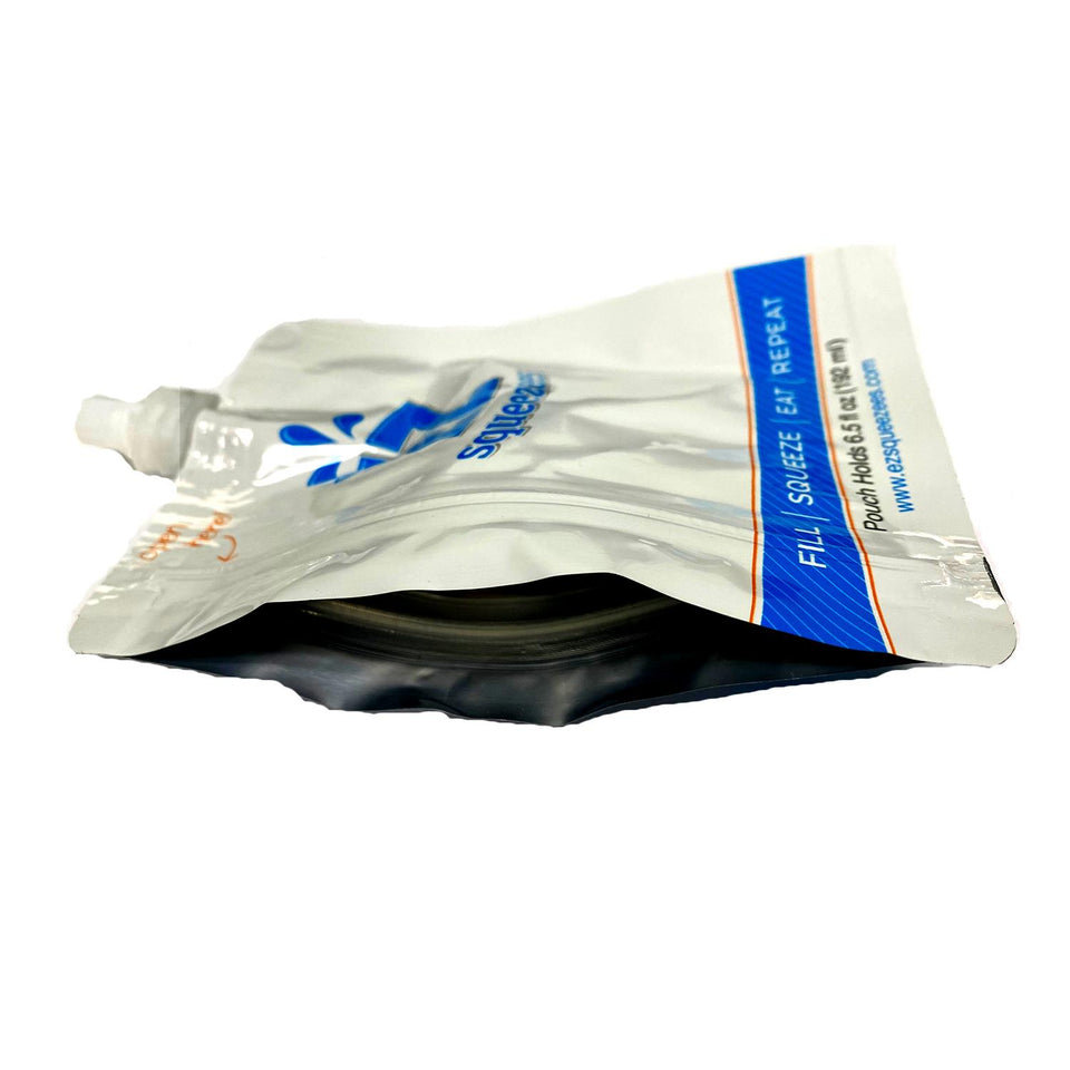 EZ Squeezees Reusable Squeeze Food Pouch 12pk Storage Toddler Kids Refill 894-0001-12pk