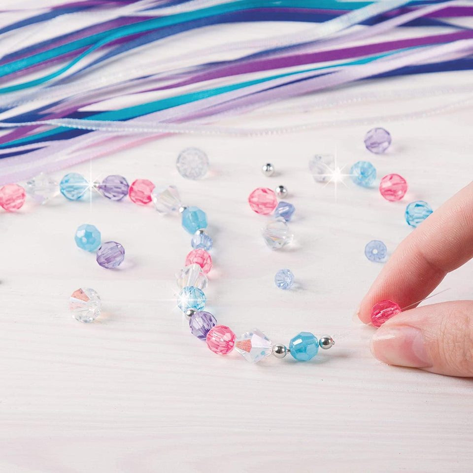 DIY Dreamcatcher Arts & Crafts Kit Hoop Strings Ribbons Beads Butterfly Pin