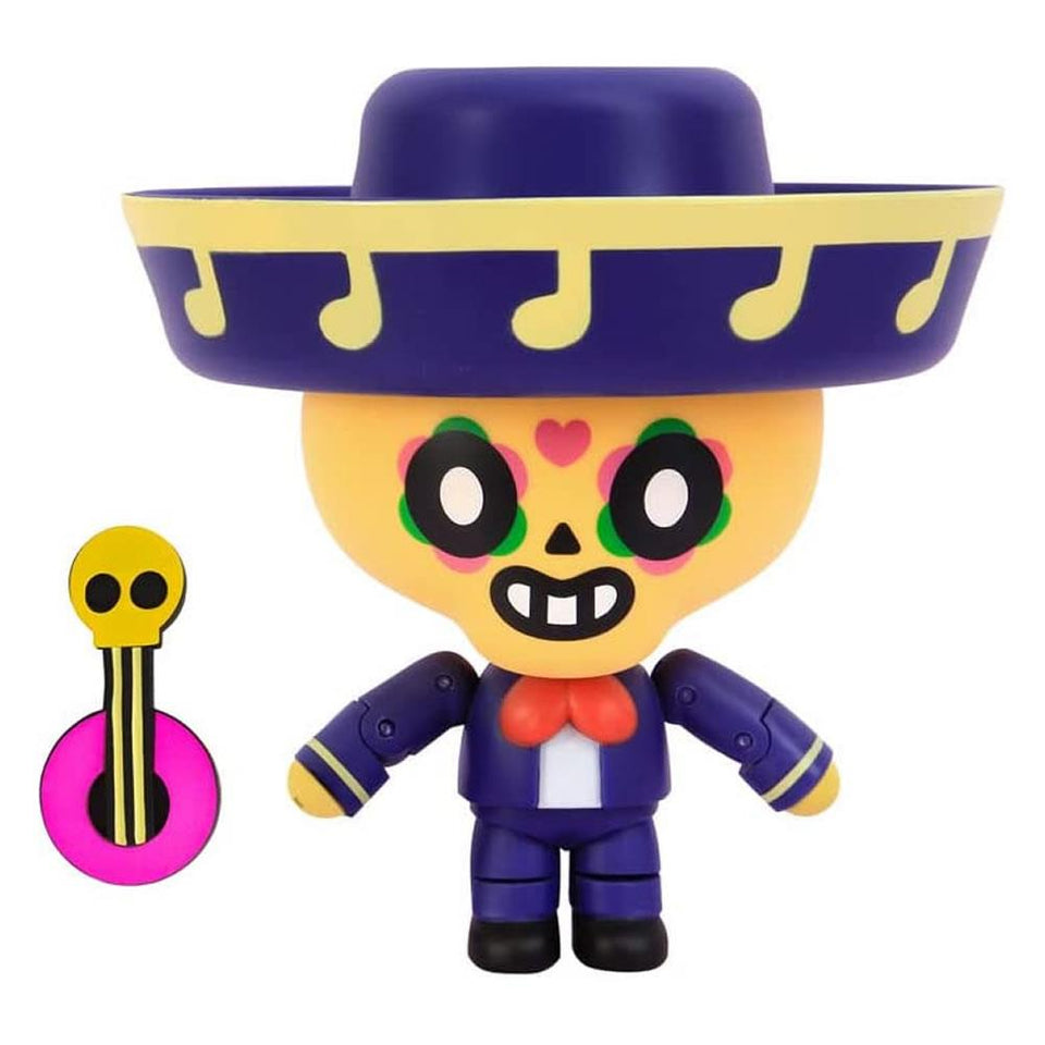 Brawl Stars Action Figure Poco Brawler Guitar Detachable Spanish Fighter P.M.I.