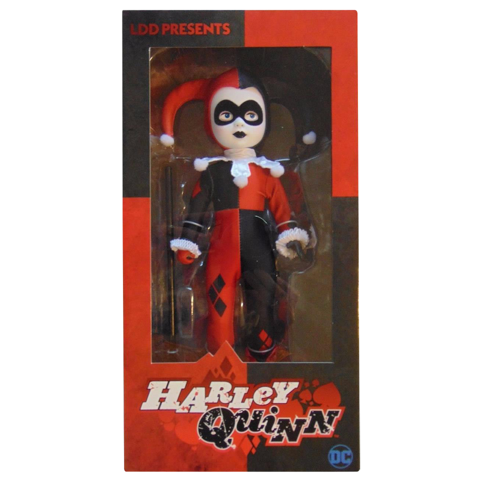 Comics Harley Quinn Red/Black Clown Living Dead Dolls LDD Figure