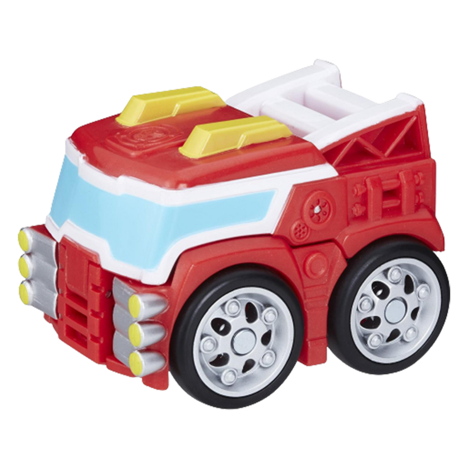 Playskool Transformers Heatwave the Fire-Bot Flip Racers Hero Rescue Bots Robot Figure