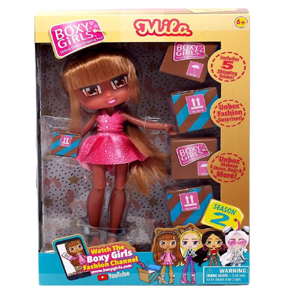 Boxy Girls Season 2 Mila Doll Mystery Surprise Fashion Accessories