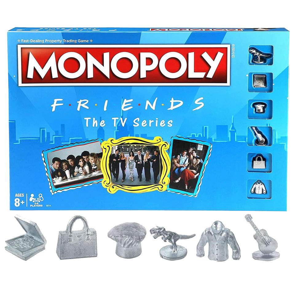 Monopoly Friends TV Series Edition Ross Rachel Phoebe Monica Joey Chandler Game