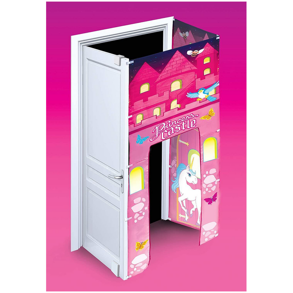 Princess Castle Doorway Fort Attach to Door Play Tent