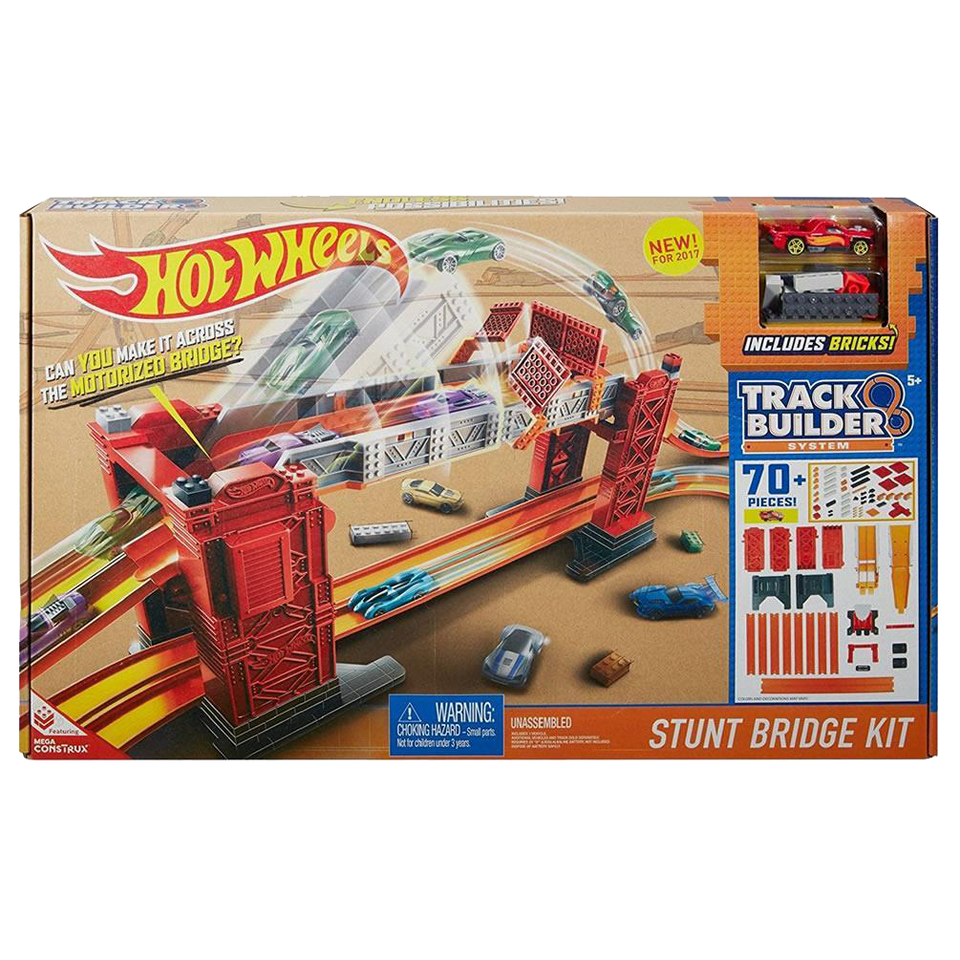 Hot wheels track builder stunt best sale kit
