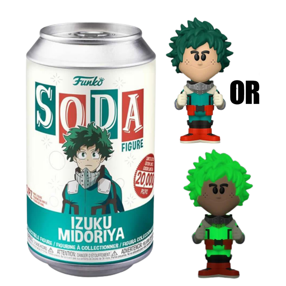 Funko Soda My Hero Izuku Midoriya Academia Deku Anime Limited Edition Figure