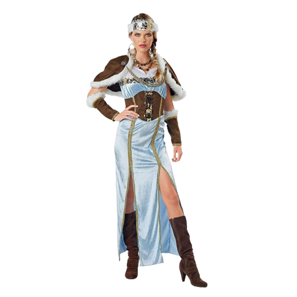 Viking Warrior Princess Womens Costume Dress Capelet - Medium (8/10)