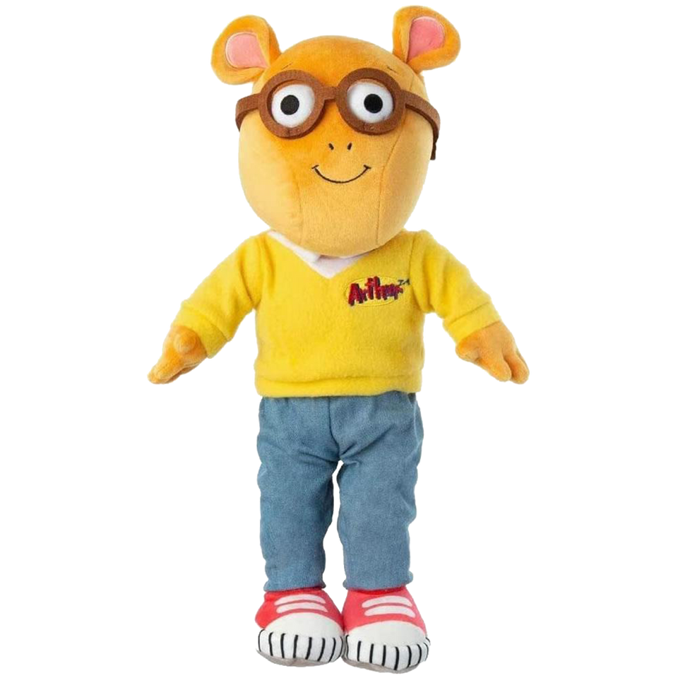 Arthur the Aardvark Daytime Plush Doll Stuffed Kids Toy PBS TV Show Character