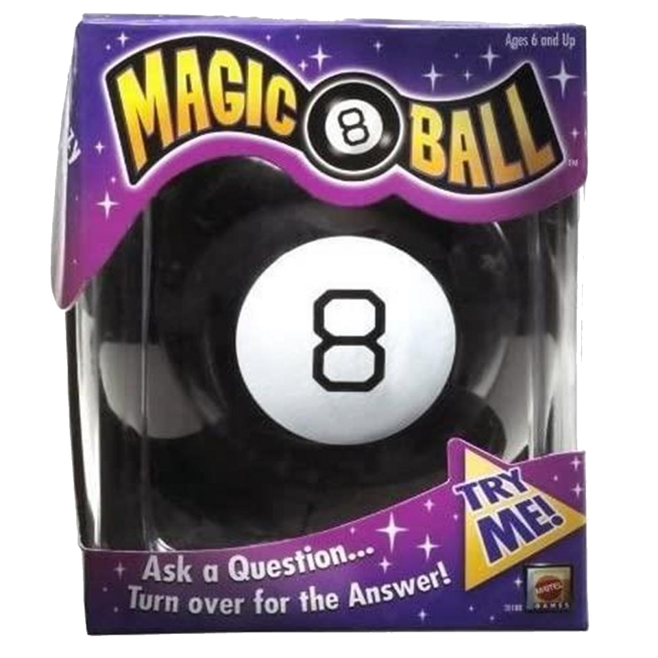 Magic 8 Ball Toys And Games, Retro theme Fortune Teller