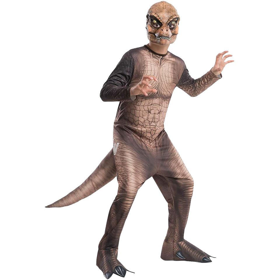 Jurassic World Dinosaur T-Rex Size Boys Costume Officially Licensed - Medium (8-10)