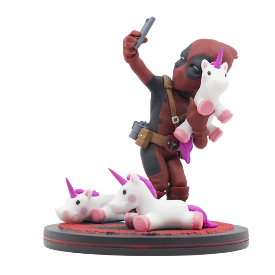 Deadpool #Unicornselfie Q-Fig Diorama