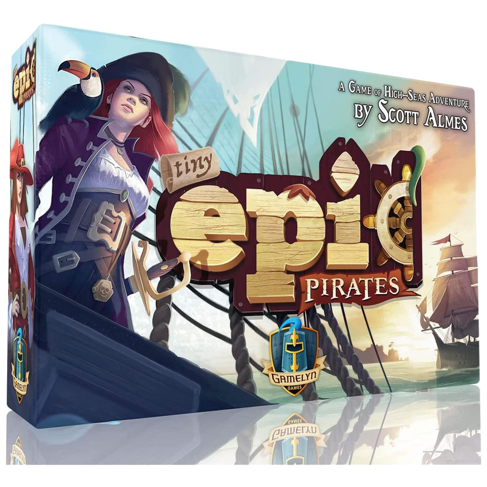 Tiny Epic Pirates High-Seas Adventure Mini Ship Strategy Card Game