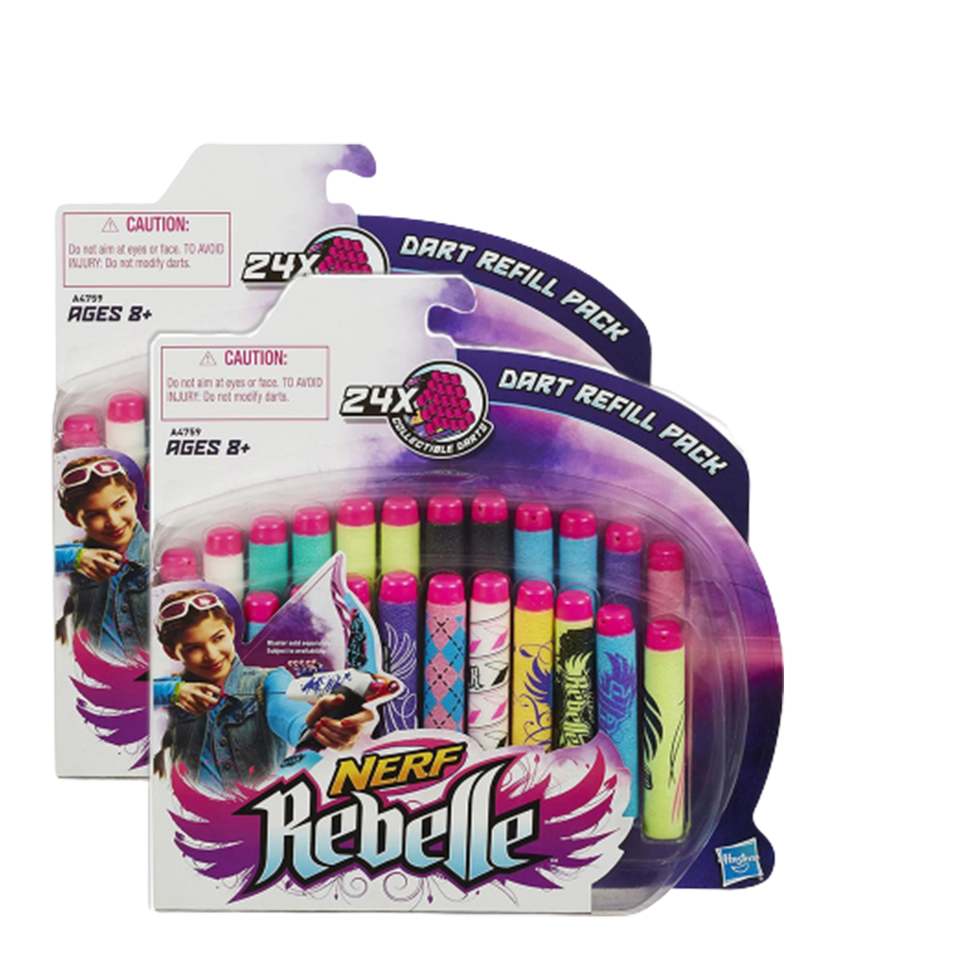 Nerf Rebelle Secrets & Spies Dart Refill 2PK 48ct for Blasters