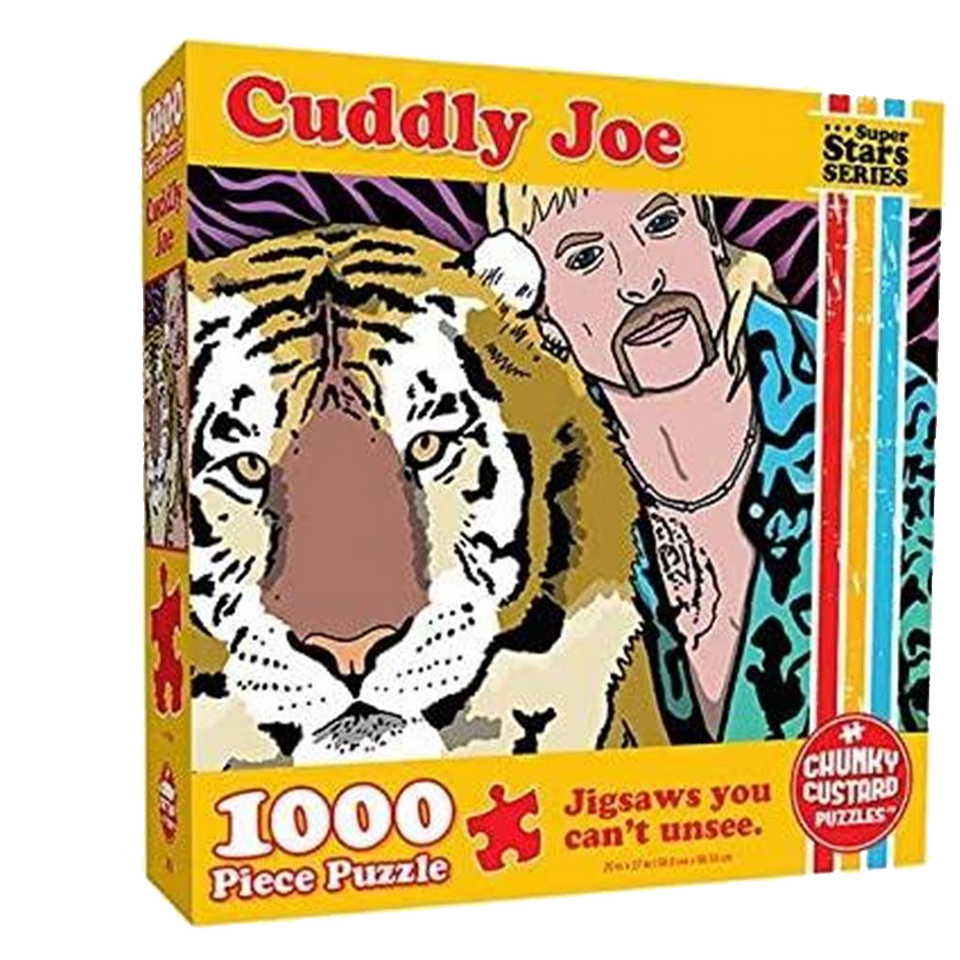 Cuddly Joe Tiger King Jigsaw Puzzle 1000 Pieces Pop Culture Premium Quality