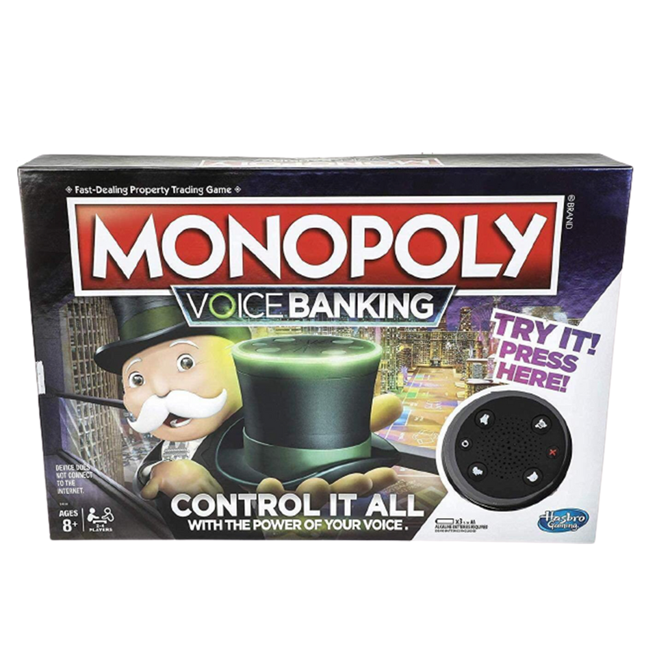 Monopoly Voice Banking Electronic Family Friendly Fun Board Game
