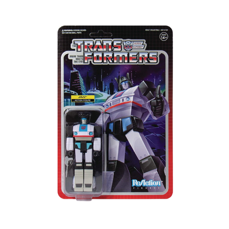 Transformers Jazz Reaction Figure - Articulated (Retro)