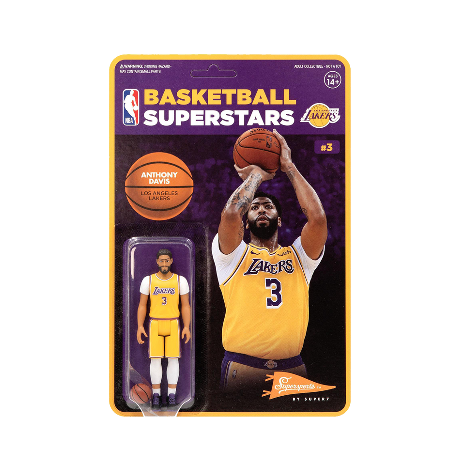 NBA Superstars Anthony Davis Figure LA Lakers Basketball