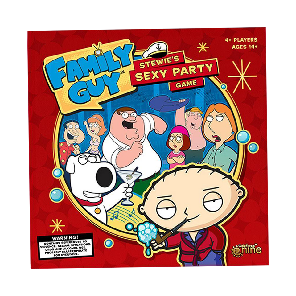 Family Guy: Stewie's Sexy Party Word Game Hilarious Fast-Paced Fox TV Show