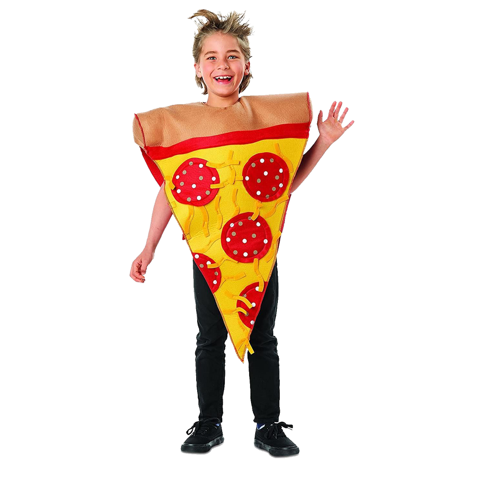 Pizza Slice Pepperoni Kids Dress-Up Outfit Costume - Large/X-Large (12-16)